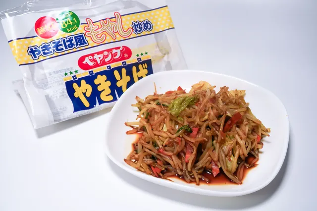 やきそば風もやし炒め