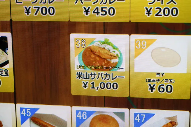 米山サバカレー