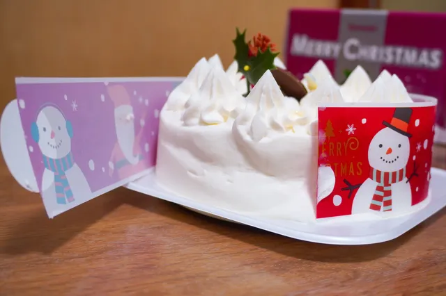 ヤマザキのクリスマスケーキ