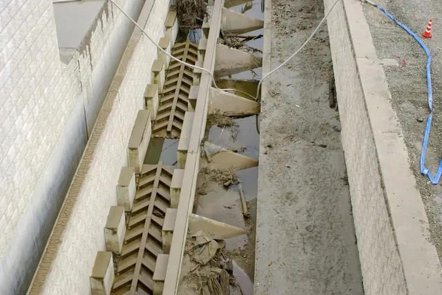 大河津可動堰現場見学会