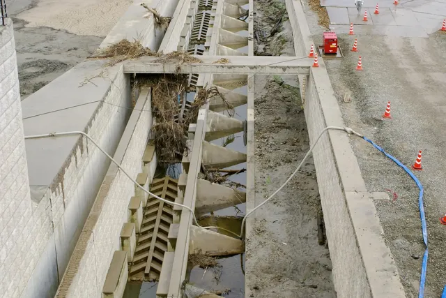 大河津可動堰現場見学会